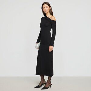 Modern Citizen Alina Off-Shoulder Jersey Dress Size MBlack / M